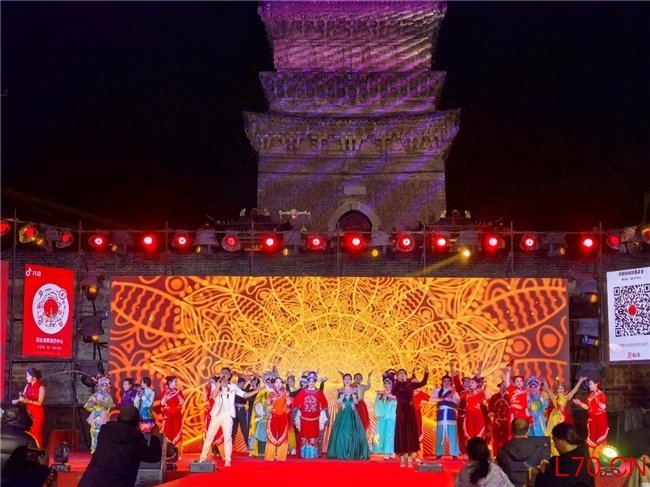 宋韵润临城 文脉耀新春 临城普利塔下过大年文旅盛宴惊艳绽放