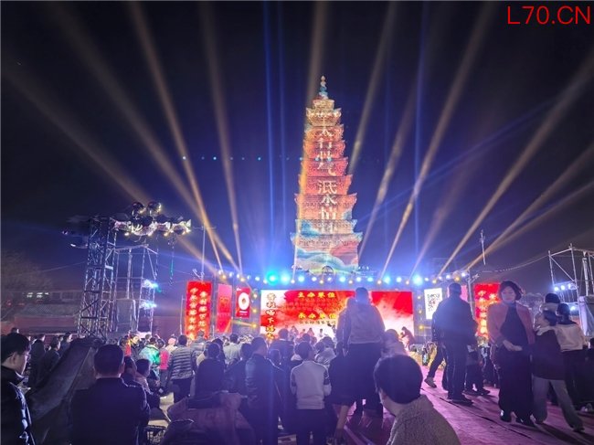 宋韵润临城 文脉耀新春 临城普利塔下过大年文旅盛宴惊艳绽放
