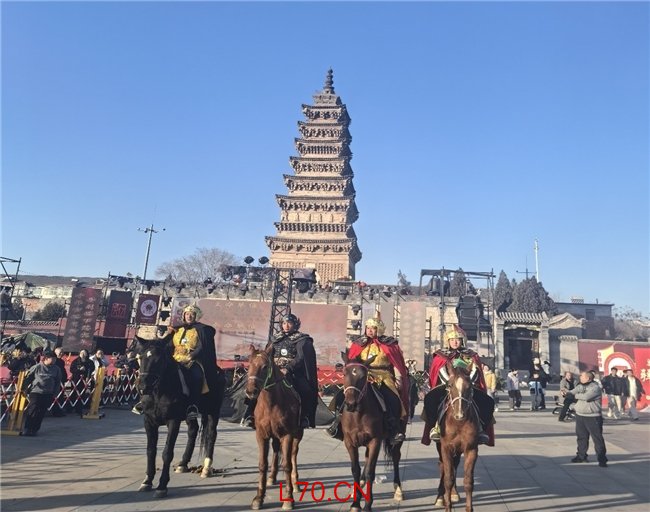 宋韵润临城 文脉耀新春 临城普利塔下过大年文旅盛宴惊艳绽放