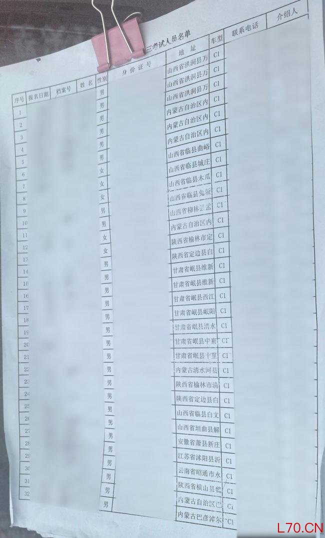 山西吕梁一驾校招生宣称文盲包过 作弊手段曝光
